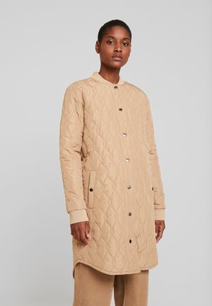 SHALLY QUILTED COAT - Zimn kabt - tannin