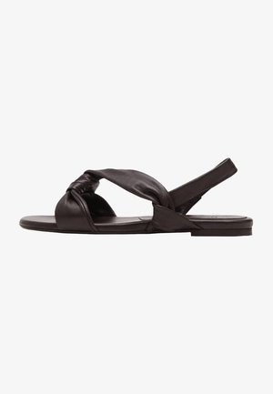 Massimo Dutti Sandalen - brown