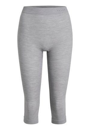 FALKE Wool-Tech Light 3/4 warm and cold temperatures - 3/4 sportsbukser - grey heather