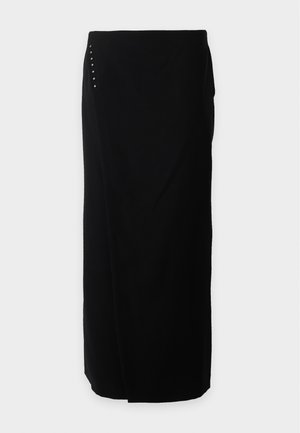 Emporio Armani, SKIRT - Jupe longue - black