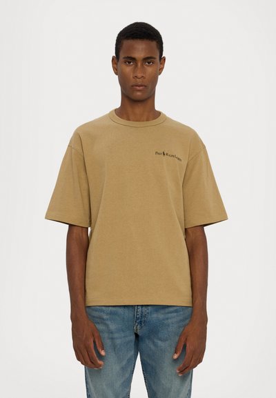 Polo Ralph Lauren SHORT SLEEVED - Pamata T-krekls - desert khaki