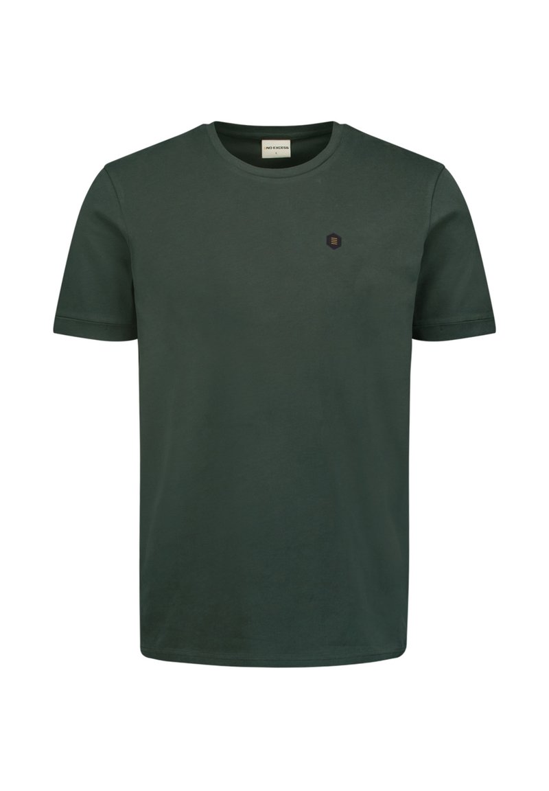 NO EXCESS T-shirt basic gunmetal