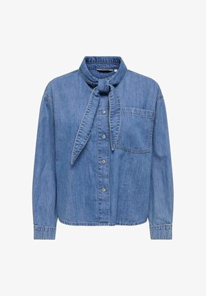 ONLY, DENIM SHIRT ONLALISIA DENIM SHIRT - Skjortebluser - medium blue denim