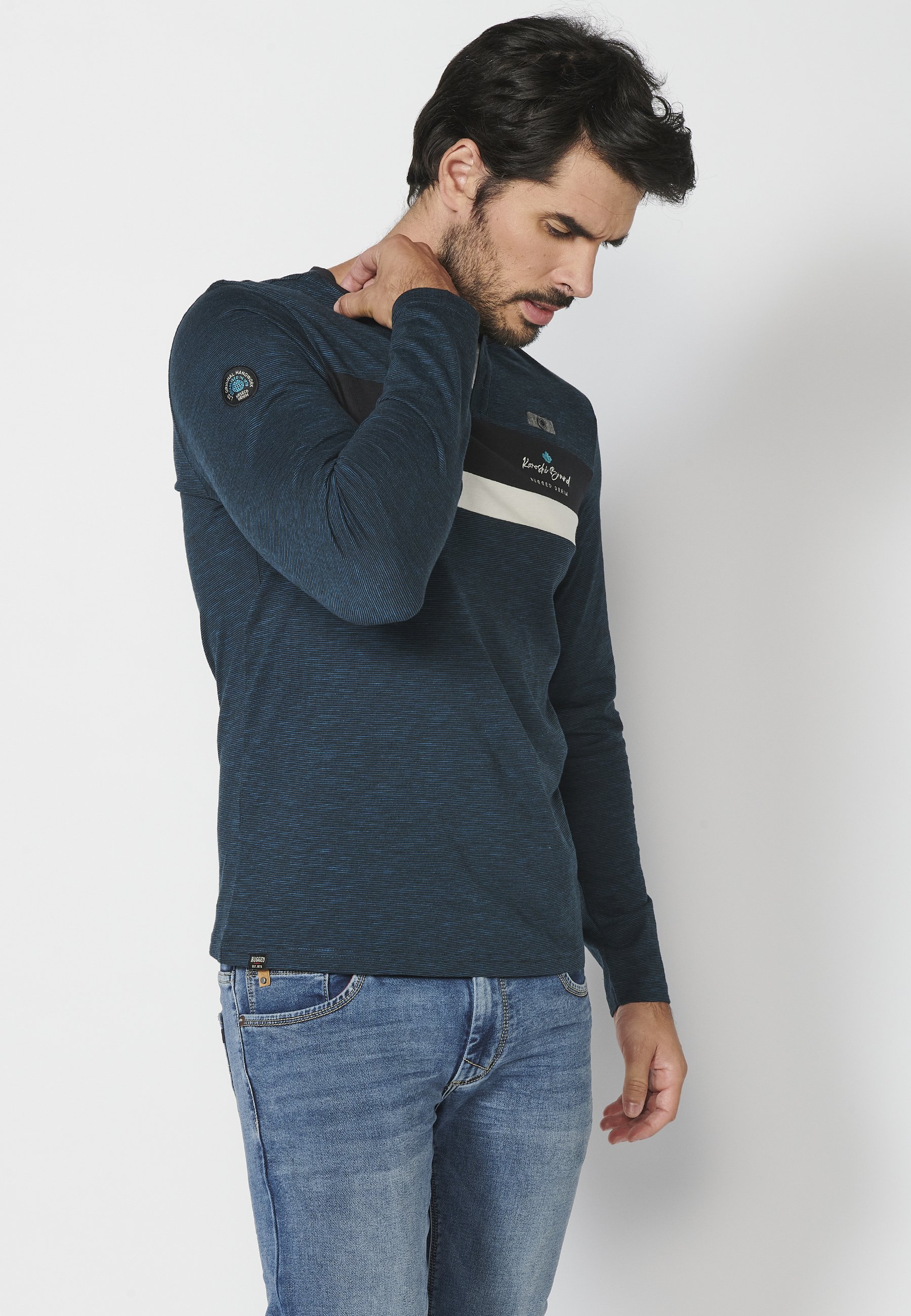 Koroshi SHORT SLEEVE - T-shirt con stampa - blanco whe/bianco - Zalando