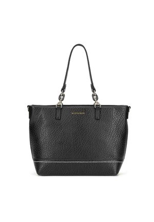 SHOPPER  MIT DEKORATIVEM KETTENELEMENT YOUNG COLLECTION - Sac à main - black