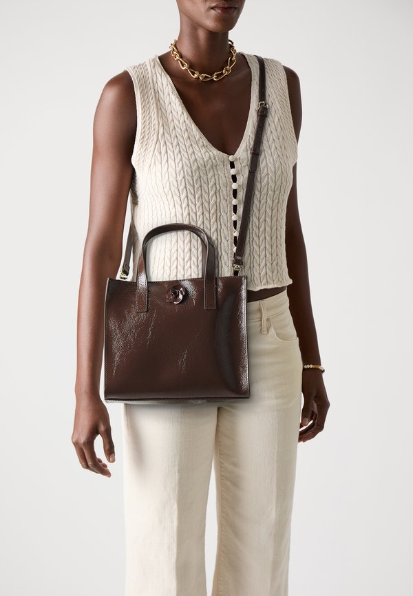 ROSE DETAIL MIDI BAG - Handtasche