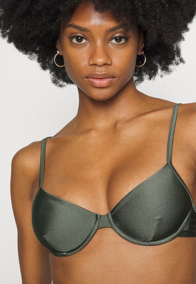 Filippa K SHIMMER UNDERWIRE  - Parte de cima de biquíni - pale green