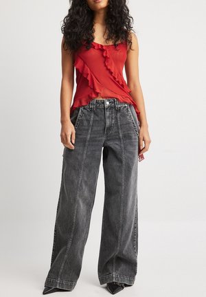 Relaxed fit jeans - grey