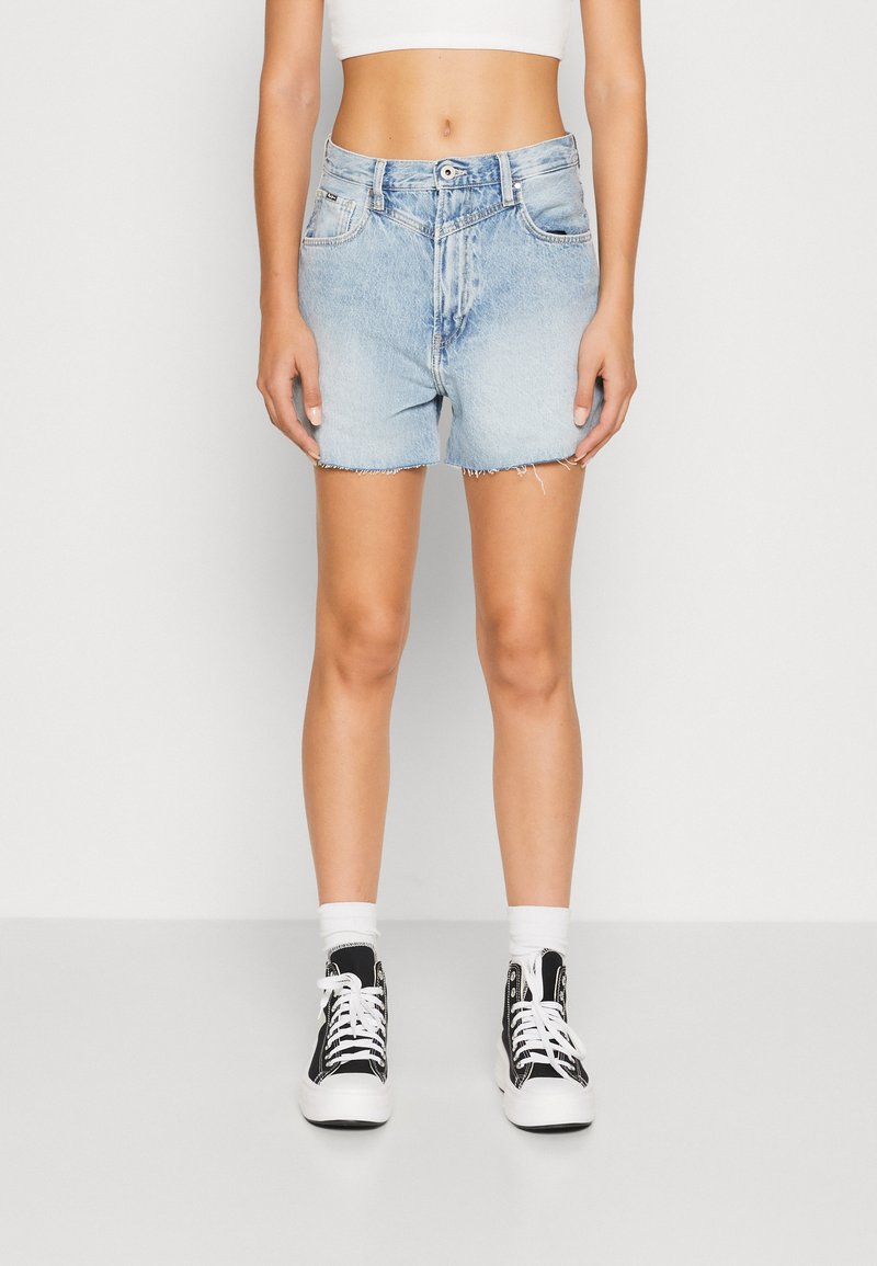 Pepe Jeans RACHEL Farmer rövidnadrágok denim/fehérített farmer