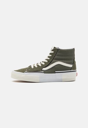 RECONSTRUCT - Sneakers high - olive camo