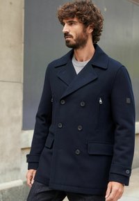 Next RICH PEA - Kurzmantel - navy blue