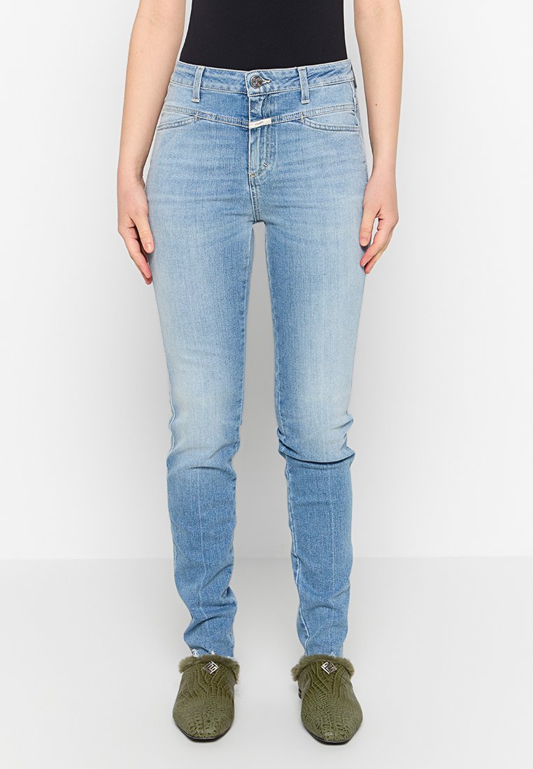 closed Jeans Skinny Fit lichtblauw