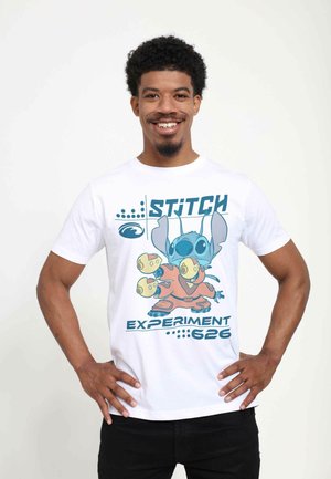 Disney LILO & STITCH EXPERIMENT 626 UNISEX - T-Shirt print - white