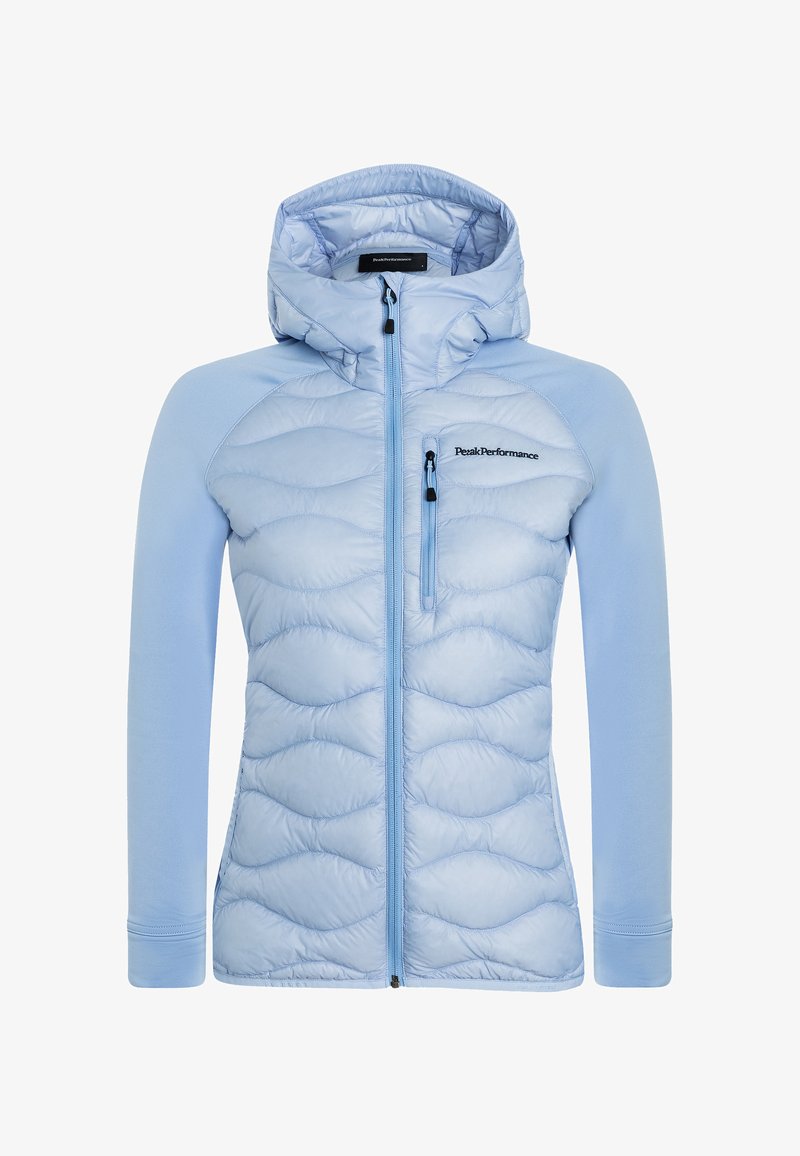 Peak Performance HELIUM HYBRID - Pūkinė striukė - hellblau