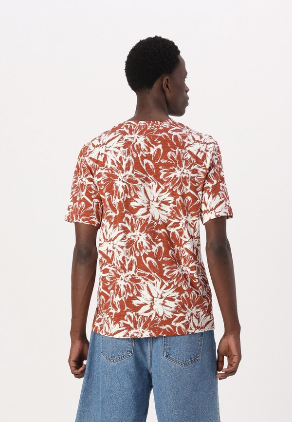 JORSPLIT CREW NECK - Print T-shirt - arabian spice4