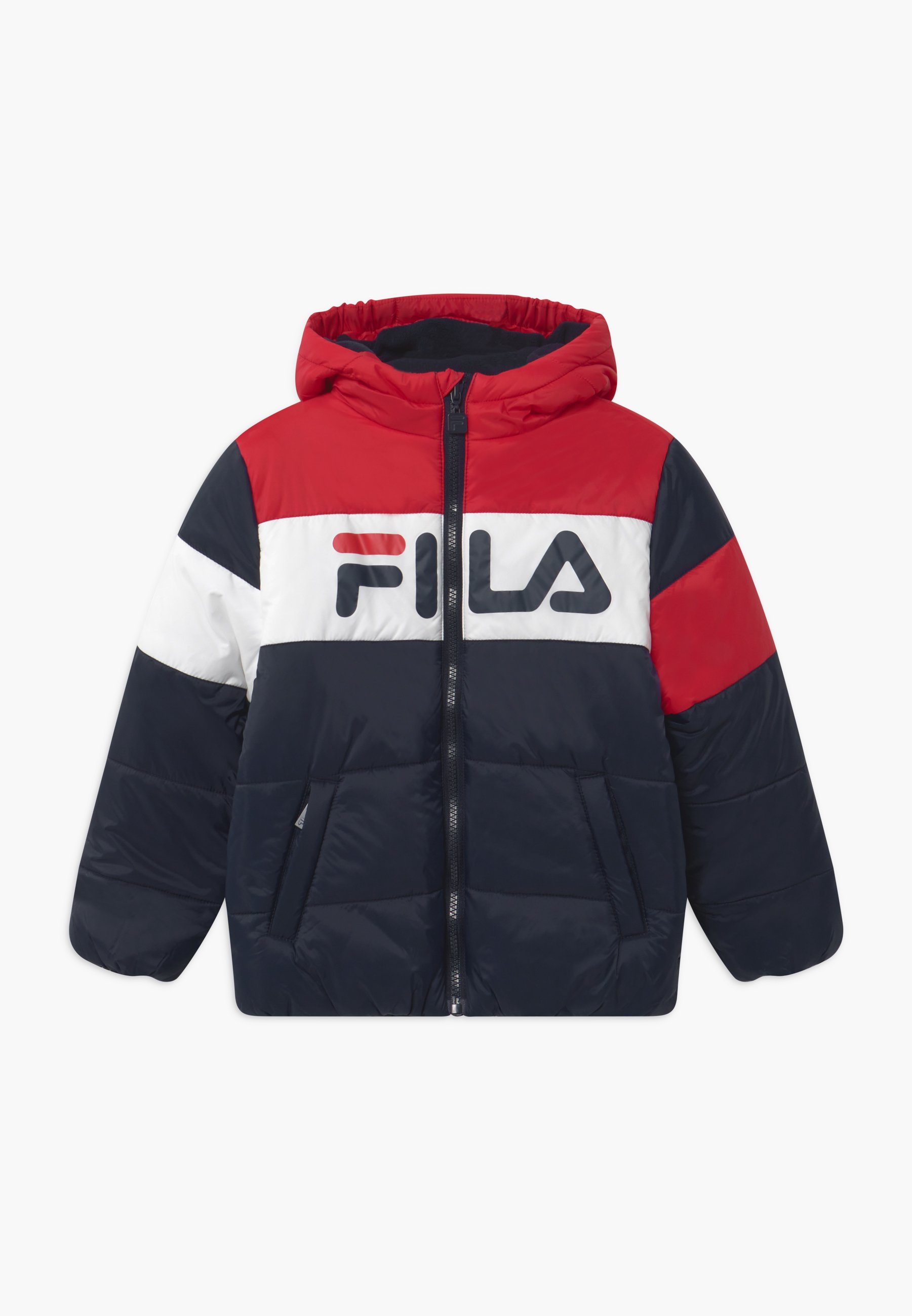 black and white winter jacket