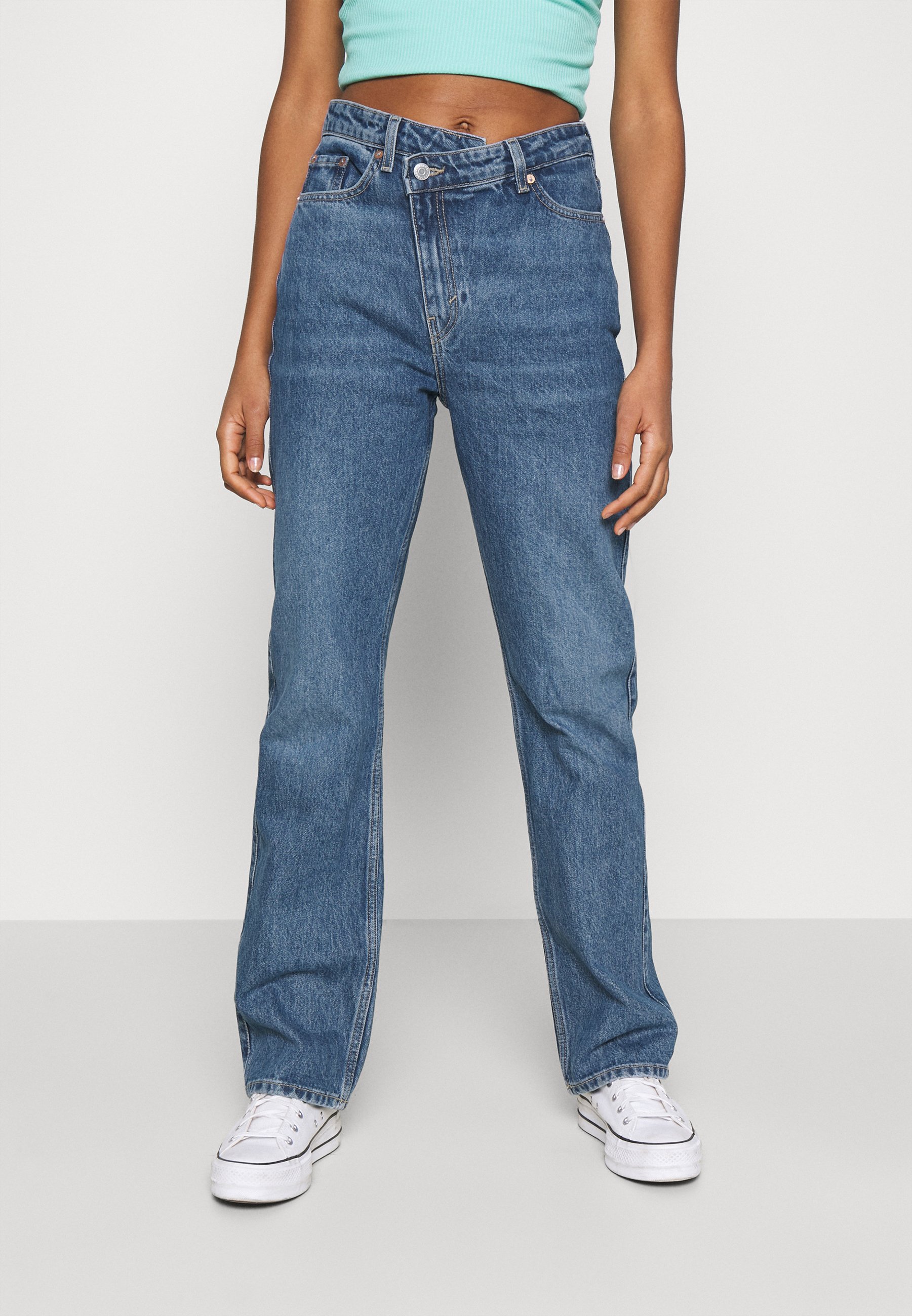 Weekday SKEW - Flared Jeans - sea blue/Blauw - Zalando.nl