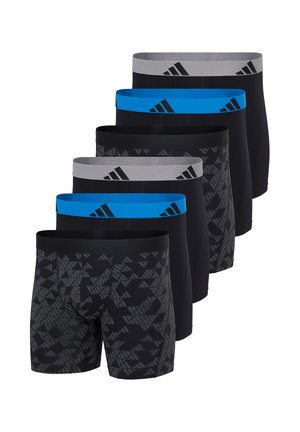 6-PACK - Tætsiddende boxershorts - schwarz/multicolor