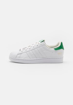 SUPERSTAR UNISEX - Sneakers laag - footwear white/offwhite/green