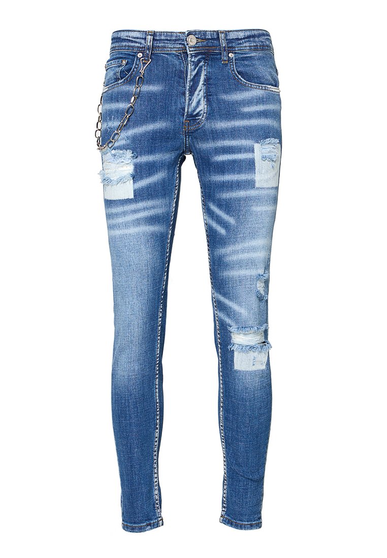 2Y Premium Jeans Skinny Fit blauw