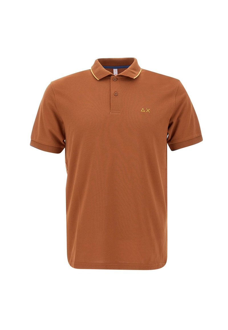 Sun68 SMALL STRIPE - Polo - brown