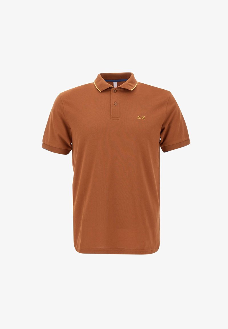 Sun68 SMALL STRIPE - Polo - brown
