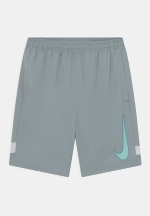 ACADEMY UNISEX - Pantalón corto de deporte - light pumice/white/light dew