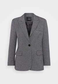 VMANNI HOURGLASS  - Cappotto corto - black/white melange