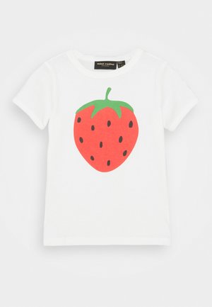 STRAWBERRY TEE UNISEX - T-shirt con stampa - offwhite