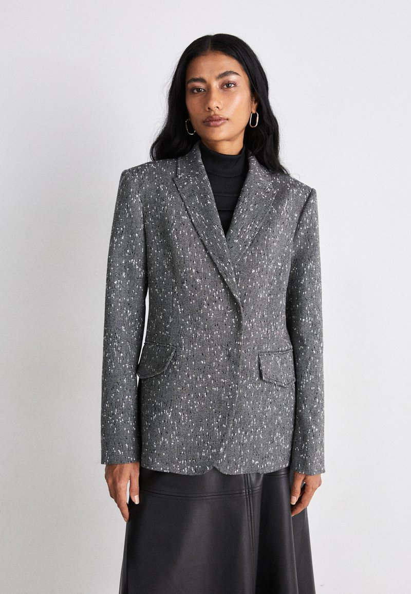Patrizia Pepe giacca blazer bambina con strass panna main image 1