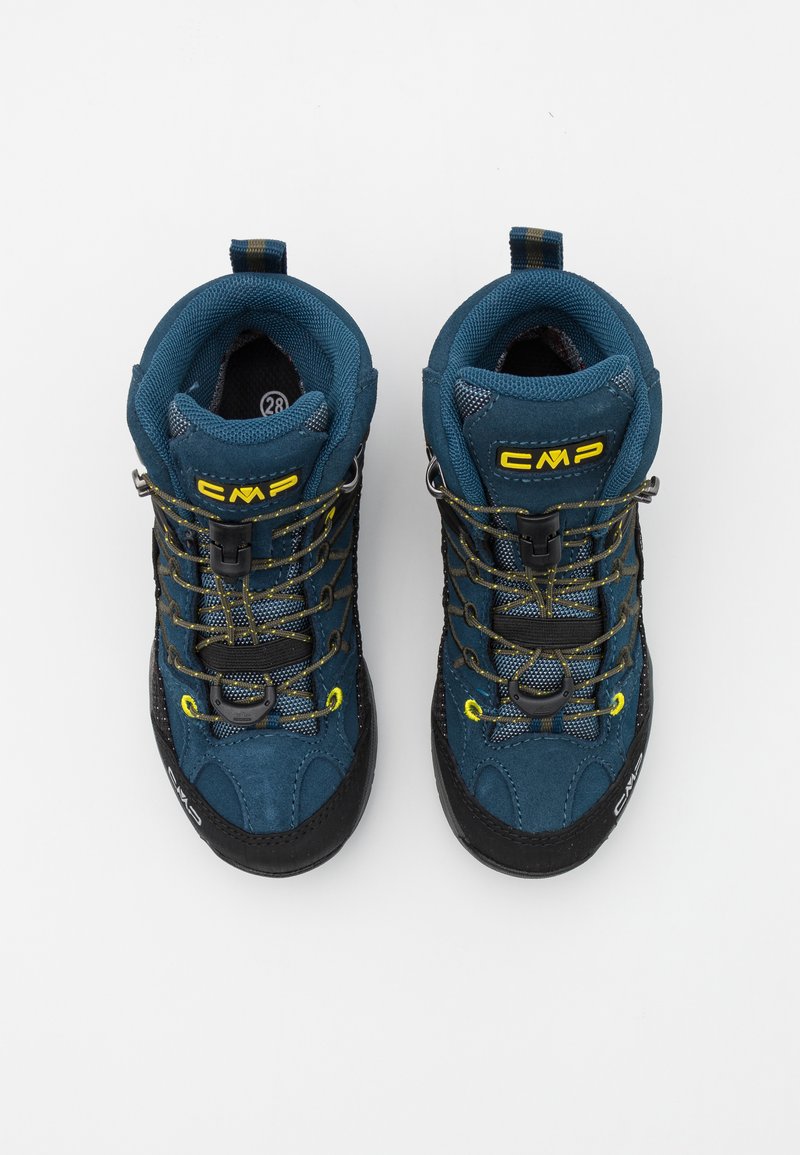 Scarponi - montagna MID RIGEL TREKKING CMP WP da UNISEX ink/yellow/blu blue -