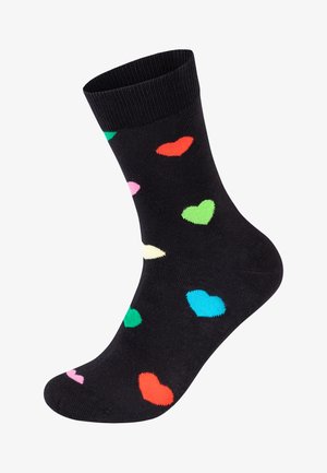 Happy Socks HEART UNISEX - Calze - black