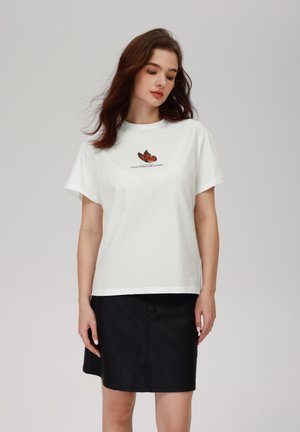 Print T-shirt - off-white