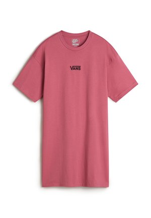 Vans CENTER VEE - Vestido ligero - medium pink