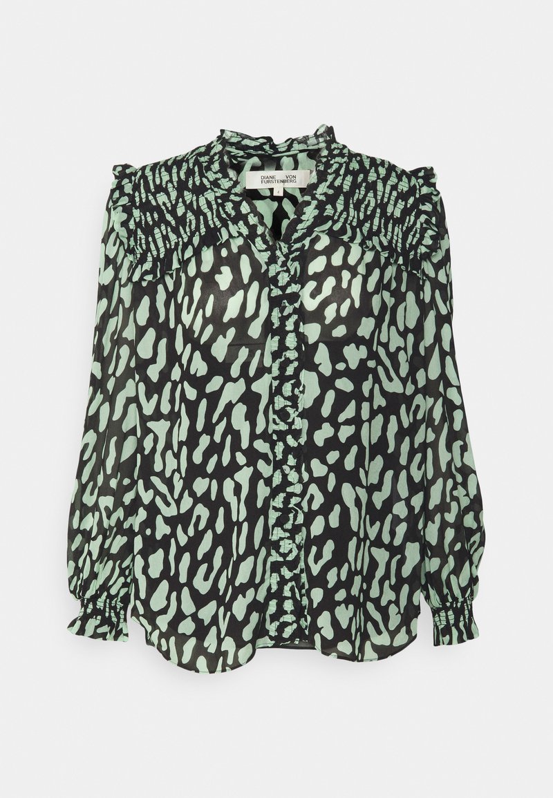 Diane von Furstenberg Blouse zwart Diane von Furstenberg Blouse zwart