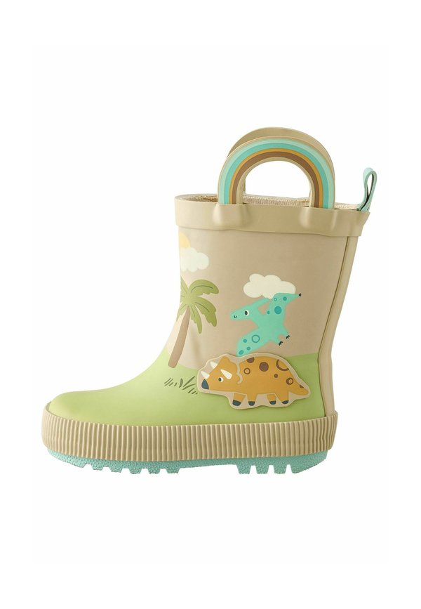 HANDLE – REGULAR FIT – Gummistiefel – stone dino scene