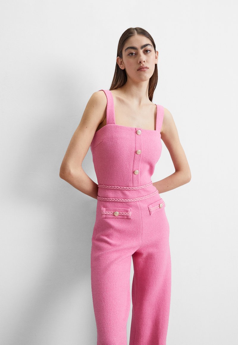 maje Jumpsuit pink/donkerroze Zalando.nl
