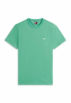 Tommy Jeans, TJM REG BADGE TEE EXT - T-shirt basique - bahama green htr