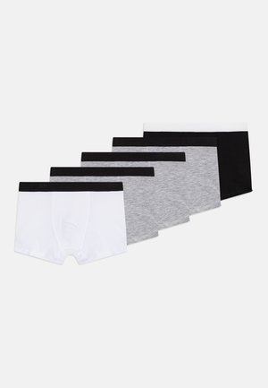 5 PACK - Panties - mottled light grey/black/off-white
