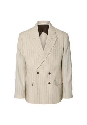 Selected, BLAZER RELAXED FIT - Blazerjasje - beige
