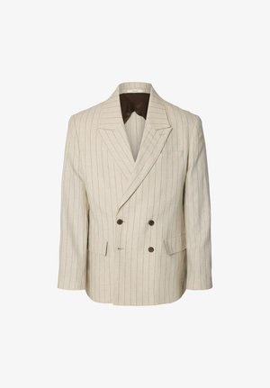 Selected, BLAZER RELAXED FIT - Blazerjasje - beige