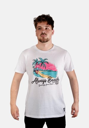 Freegun, T-shirt imprimé - blanc