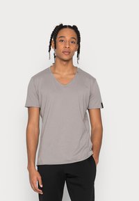 Replay T-shirt básica - warm grey