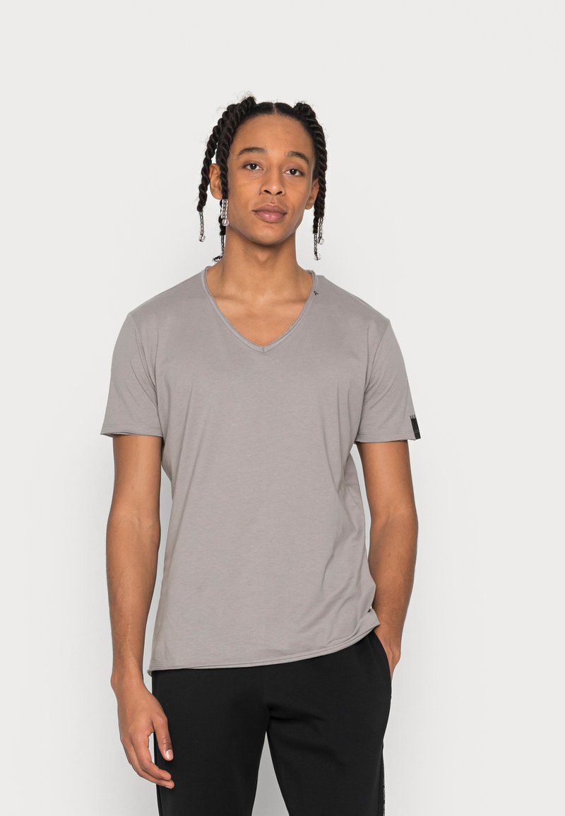 Replay T-shirt básica - warm grey