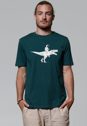 ASTRONAUT - T-Shirt print - glazed green