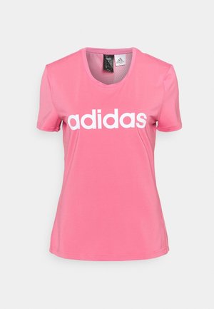 adidas Performance, T-shirts print - light pink