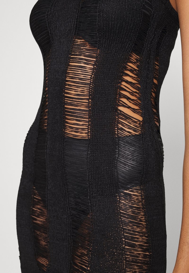 cable knitted dress PEARL CABLE KNIT DRESS WITHOUT LINING main image 1