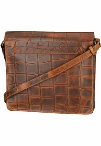bugatti NEVIO MESSENGER - Borsa a tracolla - cognac