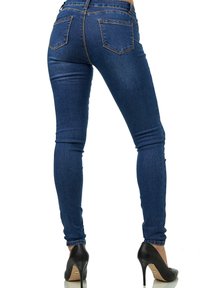 Elara STRETCH - Vaqueros slim fit - blau