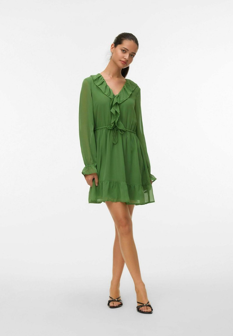 Vero Moda VMDORA - Day dress - kale/green - Zalando